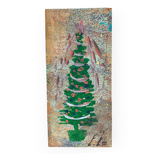 Ernest Lee 5.5x12 Christmas Tree WP6462
